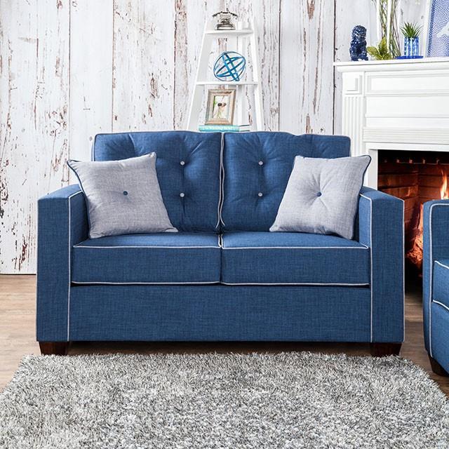  Furniture of America Ravel SM8802-LV Love Seat IMAGE 1