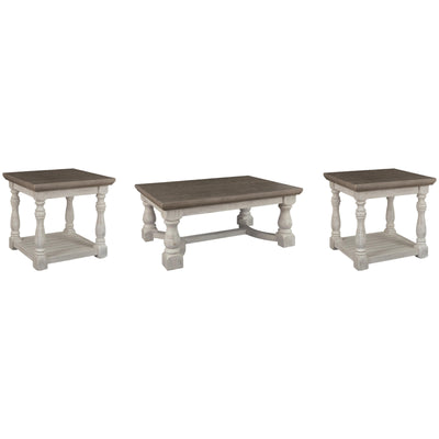  Signature Design by Ashley Havalance T814T1 Coffee Table and 2 End Tables IMAGE 1