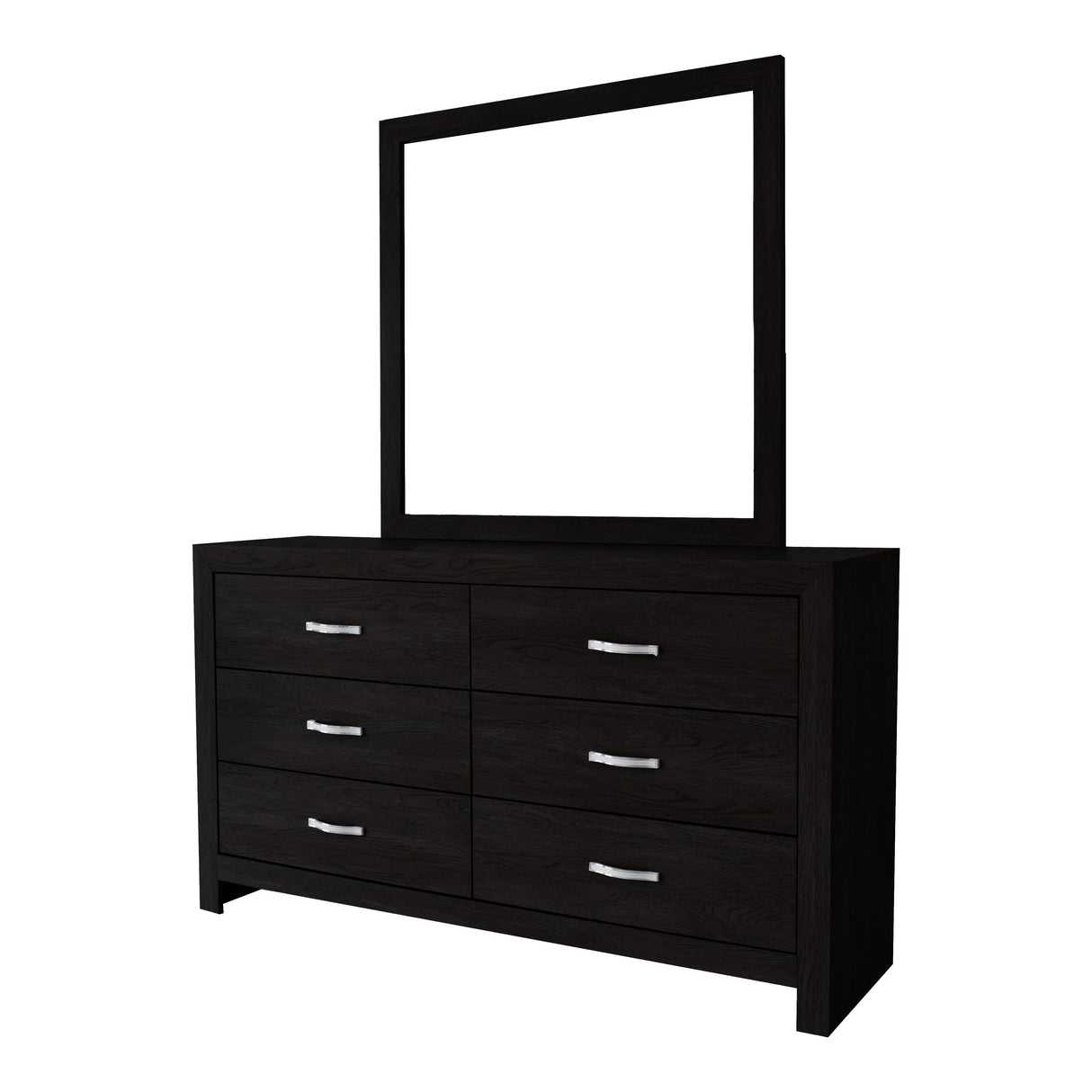  Crown Mark Jaylen B9280-11 Dresser Mirror - Black IMAGE 2