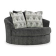  Signature Design by Ashley Biddeford 3550421 Oversized Swivel Accent Chair IMAGE 1