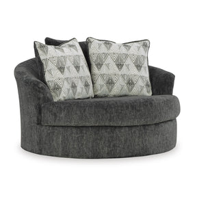  Signature Design by Ashley Biddeford 3550421 Oversized Swivel Accent Chair IMAGE 1