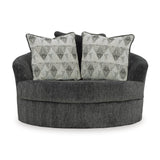  Signature Design by Ashley Biddeford 3550421 Oversized Swivel Accent Chair IMAGE 2