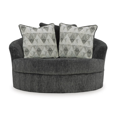  Signature Design by Ashley Biddeford 3550421 Oversized Swivel Accent Chair IMAGE 2