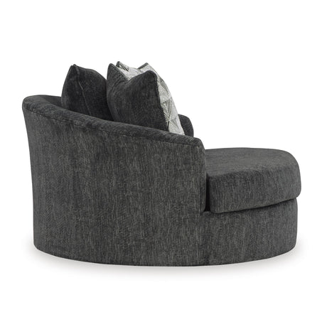  Signature Design by Ashley Biddeford 3550421 Oversized Swivel Accent Chair IMAGE 3