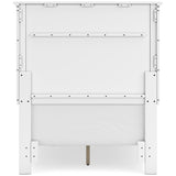  Signature Design by Ashley Fortman B680B6 Twin Panel Bed IMAGE 4