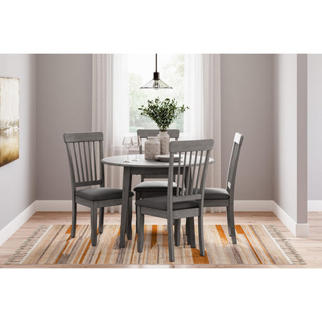  Signature Design by Ashley Shullden D194-15 Round Dining Room Drop Leaf Table IMAGE 7