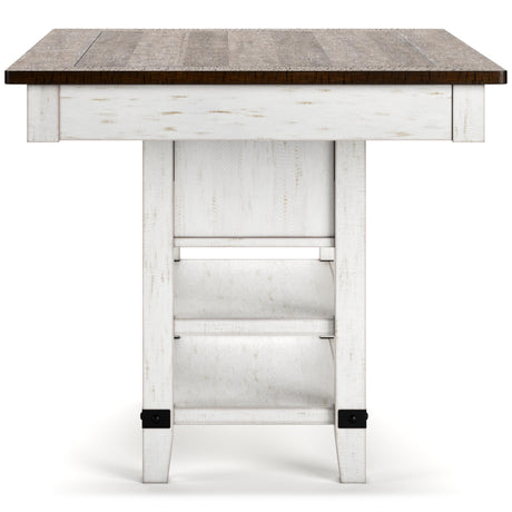  Signature Design by Ashley Valebeck D546-32 Rectangular Dining Room Counter Table IMAGE 4