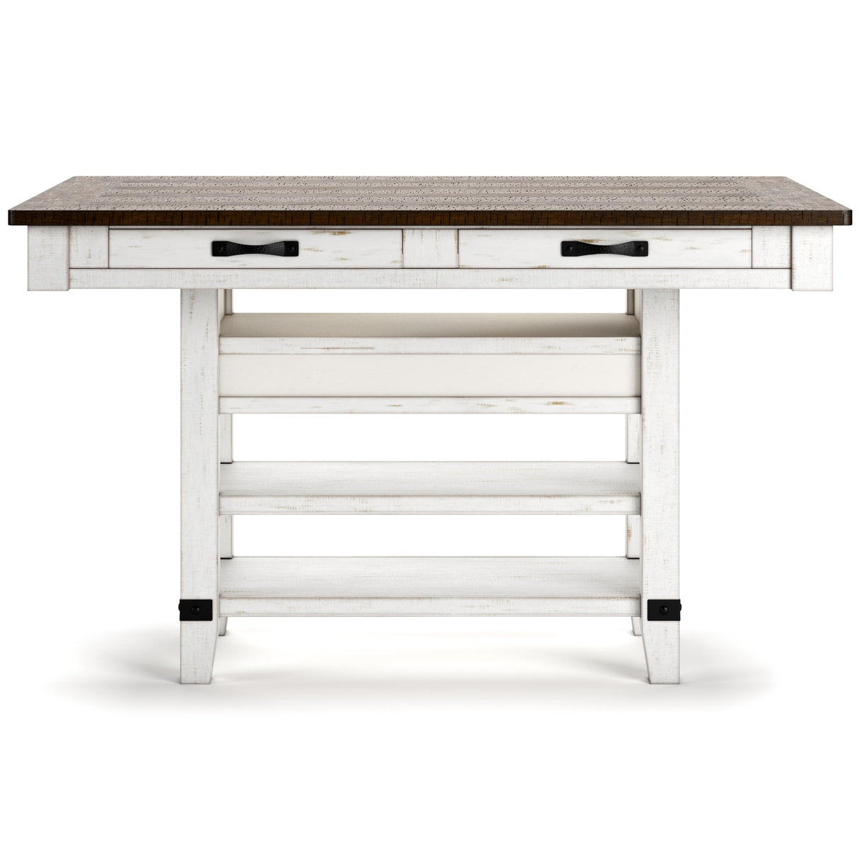  Signature Design by Ashley Valebeck D546-32 Rectangular Dining Room Counter Table IMAGE 5
