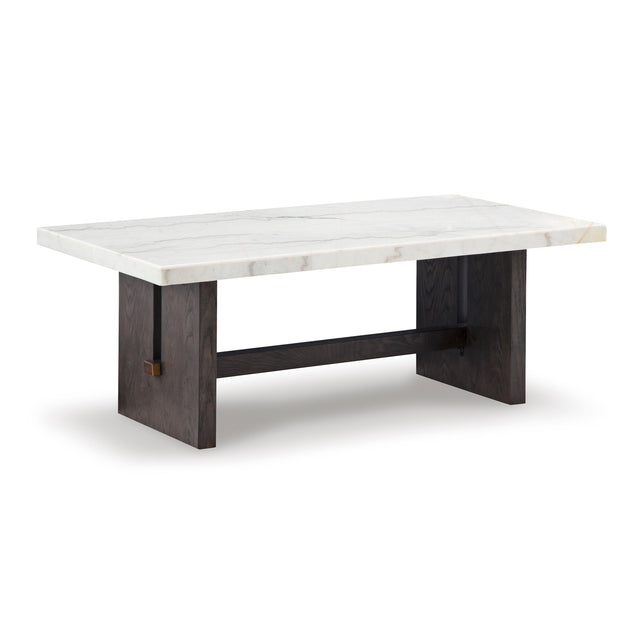  Signature Design by Ashley Burkhaus T779-1 Rectangular Cocktail Table IMAGE 1