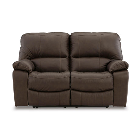  Signature Design by Ashley Leesworth U4380874 Reclining Power Loveseat IMAGE 3