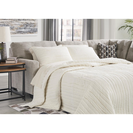  Signature Design by Ashley Mahoney 31004S4 2 pc Sleeper Sectional with Chaise IMAGE 3
