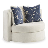  Ashley Padova 3370644 Swivel Accent Chair IMAGE 1