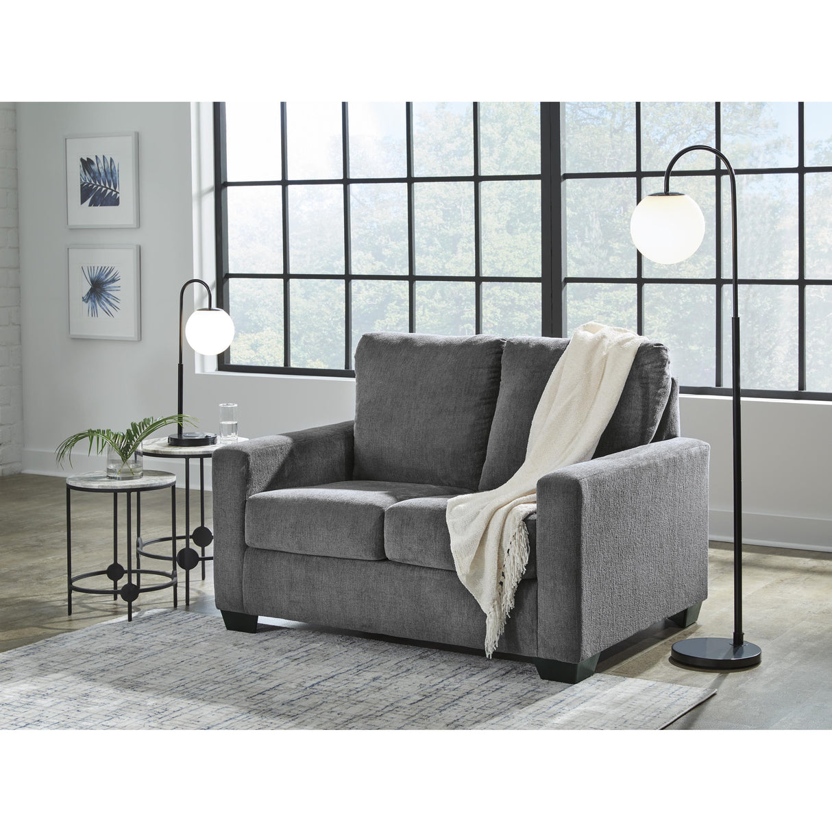  Signature Design by Ashley Rannis 5360237 Twin Sofa Sleeper IMAGE 5