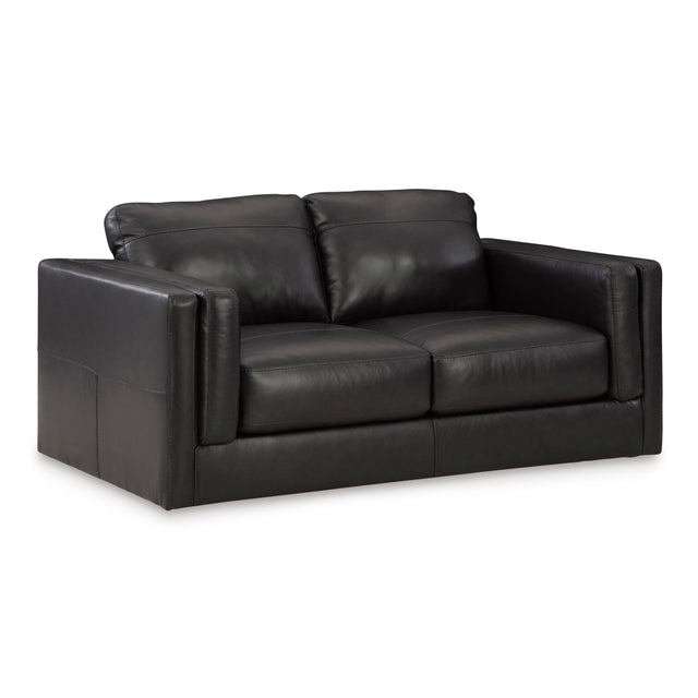  Signature Design by Ashley Amiata 5740535 Loveseat IMAGE 1