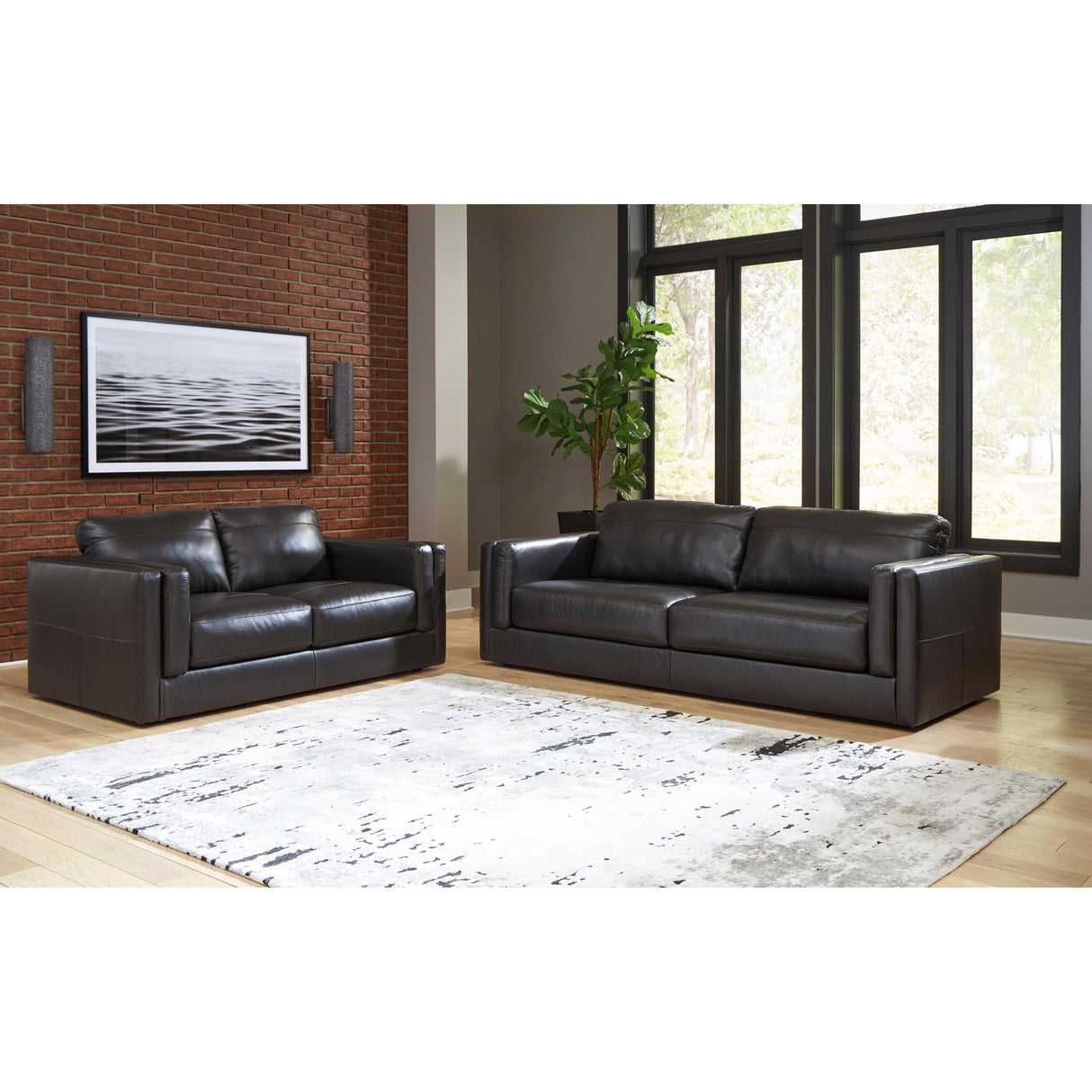  Signature Design by Ashley Amiata 5740535 Loveseat IMAGE 6
