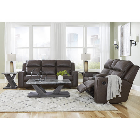  Signature Design by Ashley Lavenhorne 6330694 Double Reclining Loveseat with Console IMAGE 13