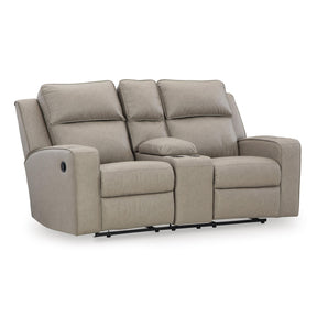  Signature Design by Ashley Lavenhorne 6330794 Double Reclining Loveseat with Console IMAGE 1