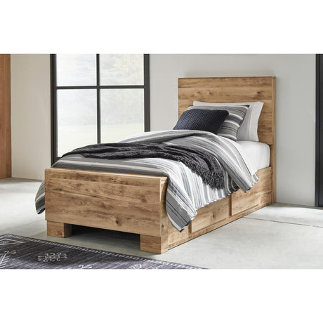  Signature Design by Ashley Hyanna B1050B24 Twin Panel Bed with 1 Side Storage IMAGE 4