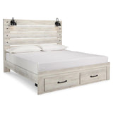  Signature Design by Ashley Cambeck King Panel Bed with Storage B192-58/B192-56S/B192-95/B100-14 IMAGE 1