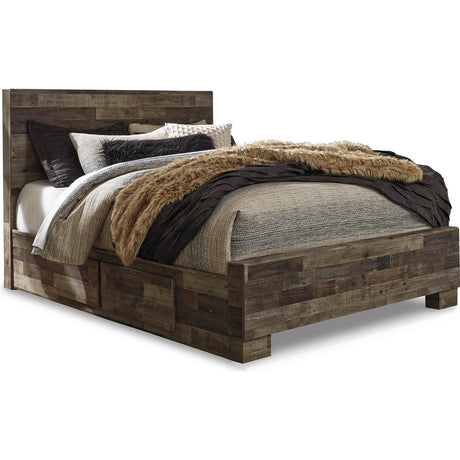  Signature Design by Ashley Derekson B200B43 Queen Panel Bed with 2 Side Storage IMAGE 1