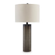  Signature Design by Ashley Dingerly L430824 Glass Table Lamp IMAGE 1