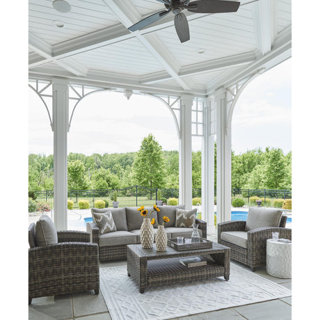  Signature Design by Ashley Oasis Court P335-081 Sofa/Chairs/Table Set IMAGE 9