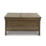  Signature Design by Ashley Moriville T731-9 Lift Top Cocktail Table IMAGE 3