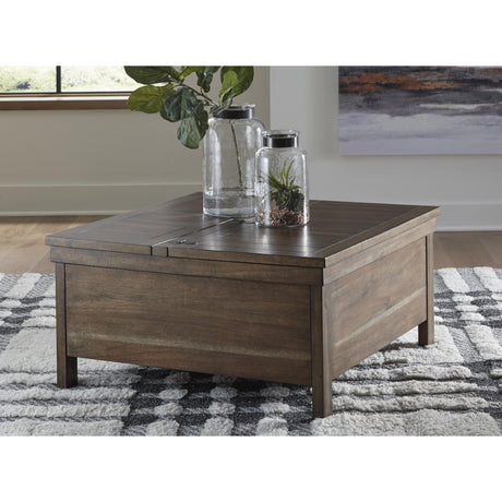  Signature Design by Ashley Moriville T731-9 Lift Top Cocktail Table IMAGE 5