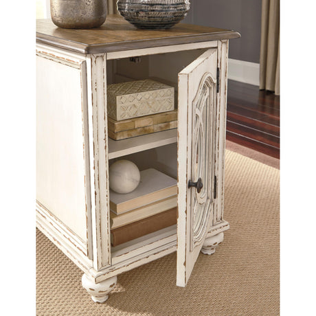  Signature Design by Ashley Realyn T743T2 Coffee Table and 2 End Tables IMAGE 7