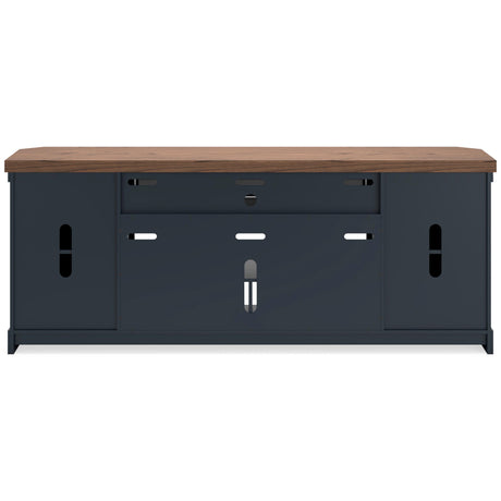  Signature Design by Ashley Landocken W402-68 XL TV Stand with Fireplace Option IMAGE 5