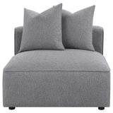  Coaster Furniture Jennifer 551594-SET 6 pc Tight Seat Modular Sectional - Grey IMAGE 8
