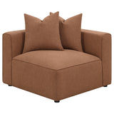  Coaster Furniture Jennifer 551591-SET 6 pc Tight Seat Modular Sectional - Terracotta IMAGE 11