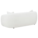  Coaster Furniture Isabella 509871 Faux Sheepskin Upholstered Sofa - Natural IMAGE 5