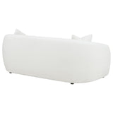  Coaster Furniture Isabella 509871 Faux Sheepskin Upholstered Sofa - Natural IMAGE 6
