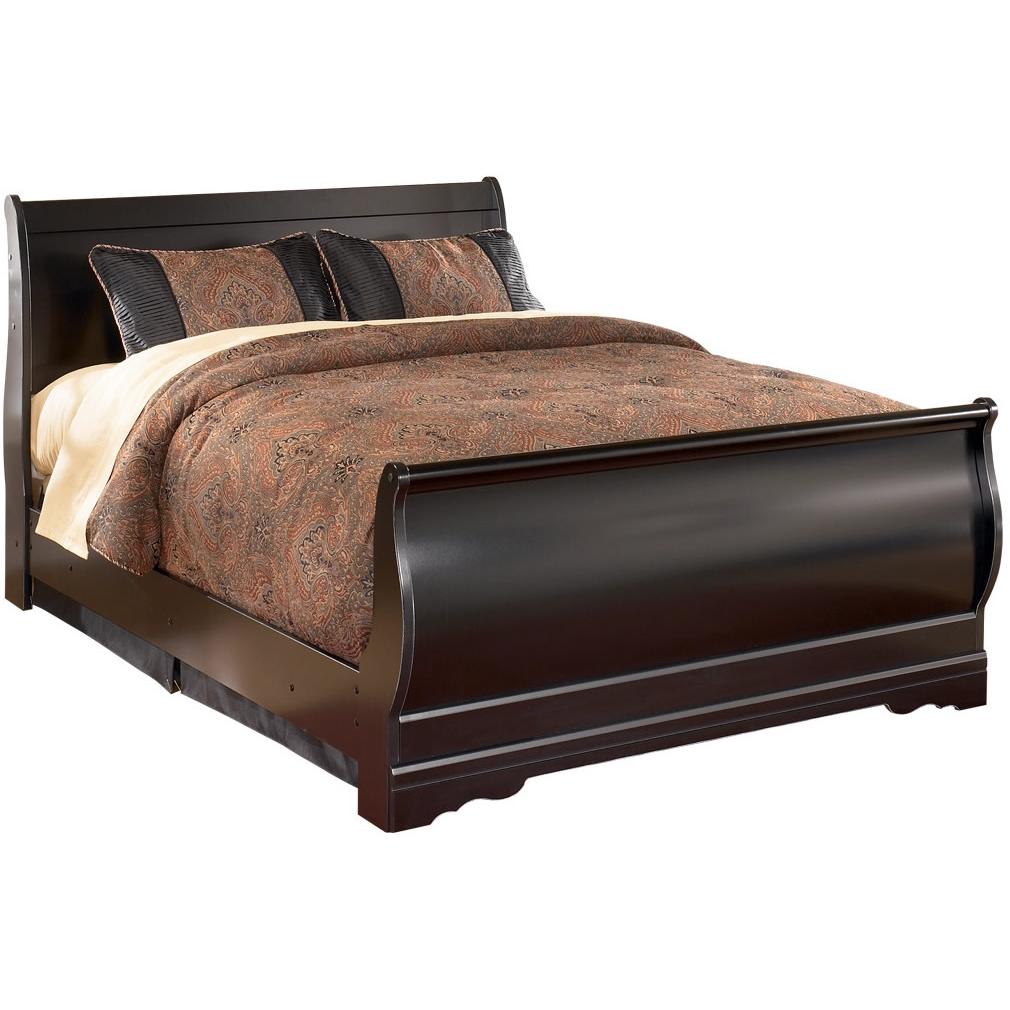  Signature Design by Ashley Huey Vineyard B128B42 7 pc Full Sleigh Bedroom Set IMAGE 2