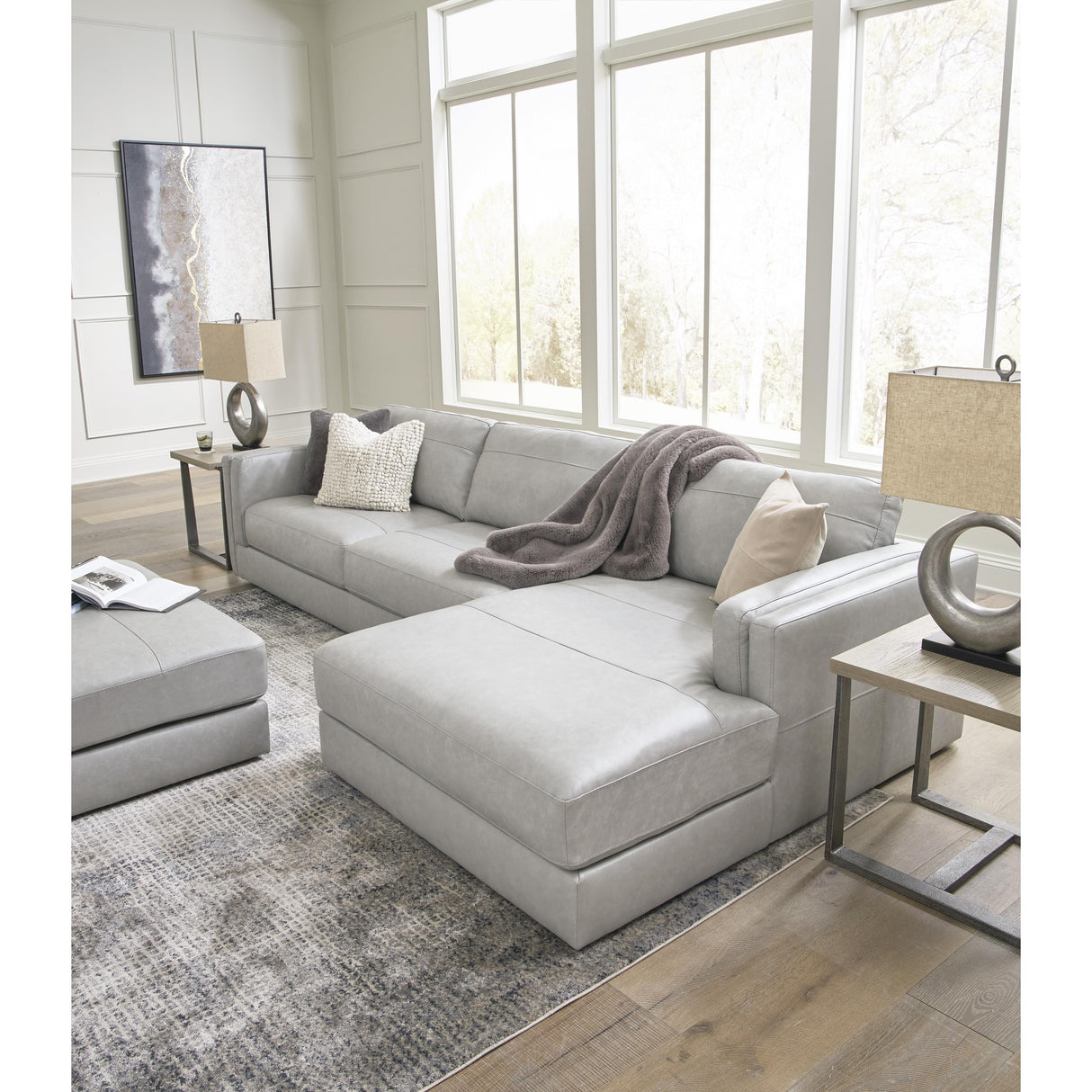  Signature Design by Ashley Amiata 5740408 Oversized Accent Ottoman IMAGE 7