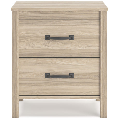  Signature Design by Ashley Battelle EB3929-292 Two Drawer Night Stand IMAGE 3