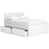  Signature Design by Ashley Onita EB9630B11 Full Panel Platform Bed with 1 Side Storage IMAGE 2