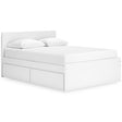  Signature Design by Ashley Onita EB9630B12 Queen Panel Platform Bed with 1 Side Storage IMAGE 1