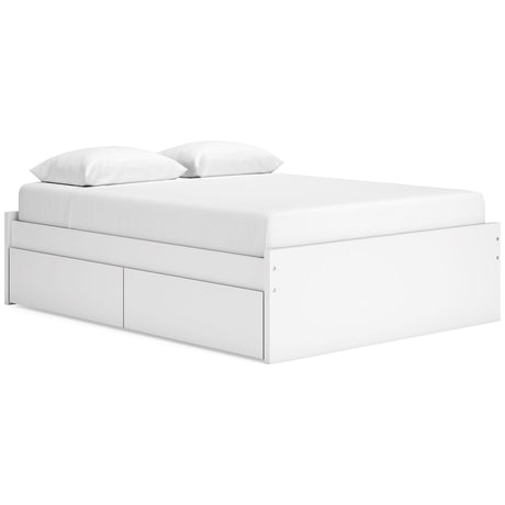  Signature Design by Ashley Onita EB9630B14 Queen Platform Bed with 2 Side Storage IMAGE 1