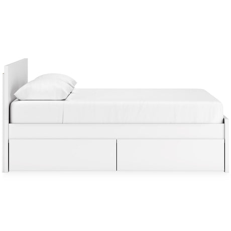  Signature Design by Ashley Onita EB9630B16 Queen Panel Platform Bed with 2 Side Storage IMAGE 4