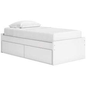  Signature Design by Ashley Onita EB9630B6 Twin Platform Bed with 1 Side Storage IMAGE 1