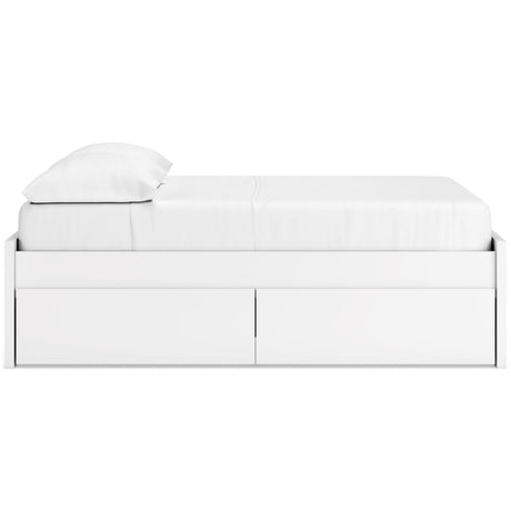  Signature Design by Ashley Onita EB9630B9 Full Platform Bed with 1 Side Storage IMAGE 5