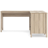  Signature Design by Ashley Battelle H3929H1 60" Home Office Desk with Return IMAGE 4