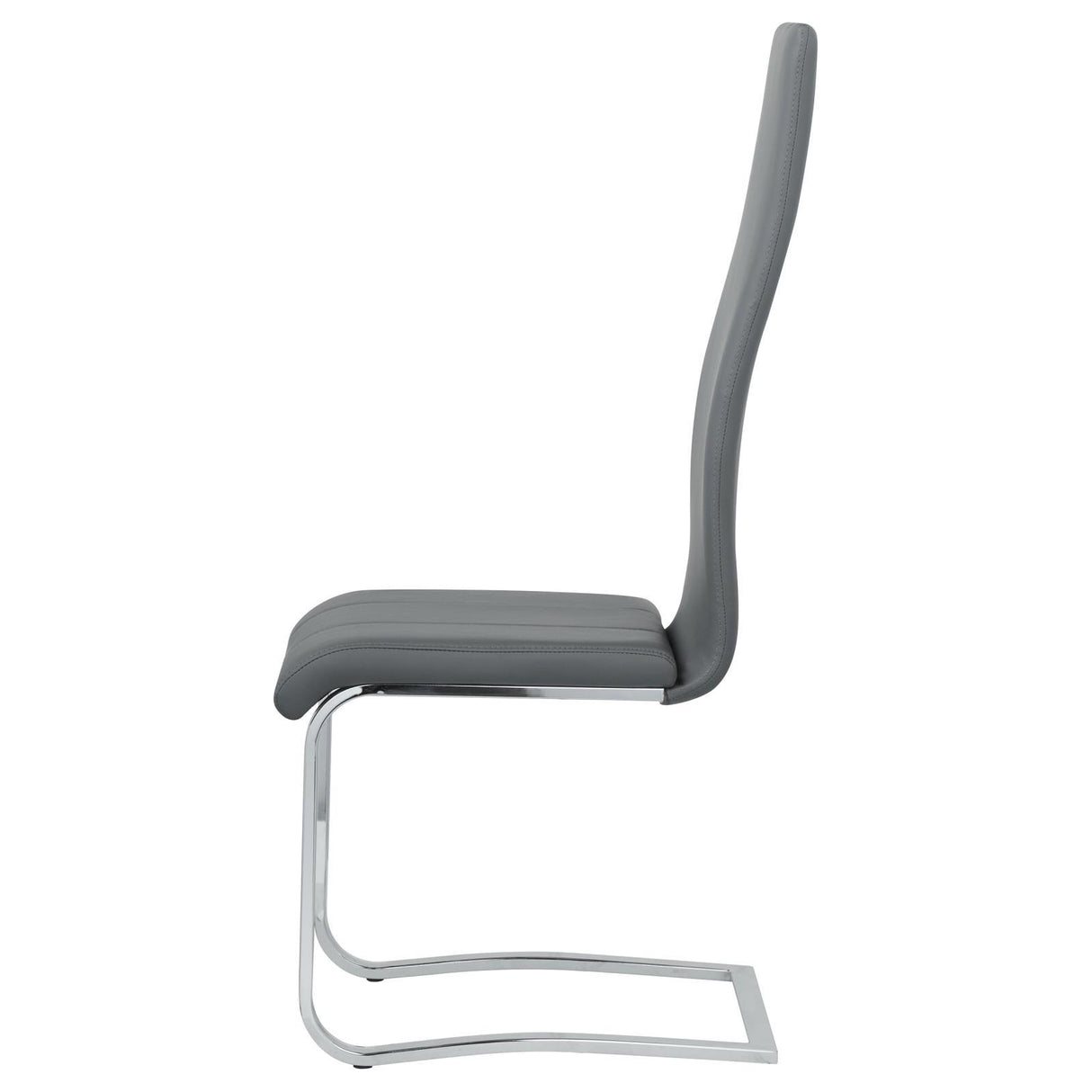  Coaster Furniture Montclair 100515GRY Upholstered Dining Side Chair - Grey IMAGE 5