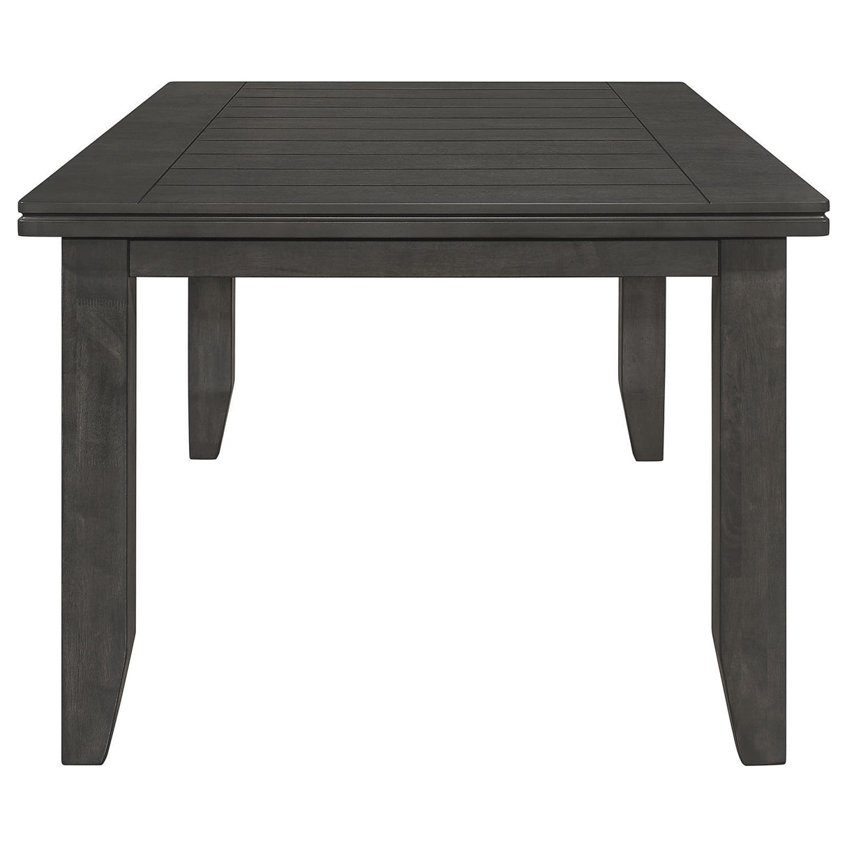  Coaster Furniture Dalila 102721GRY Rectangular 66-inch Wood Dining Table - Dark Grey IMAGE 3
