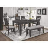  Coaster Furniture Dalila 102722GRY Wood Dining Side Chair - Dark Grey IMAGE 10