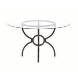  Coaster Furniture Aviano 108291 Dining Table IMAGE 3
