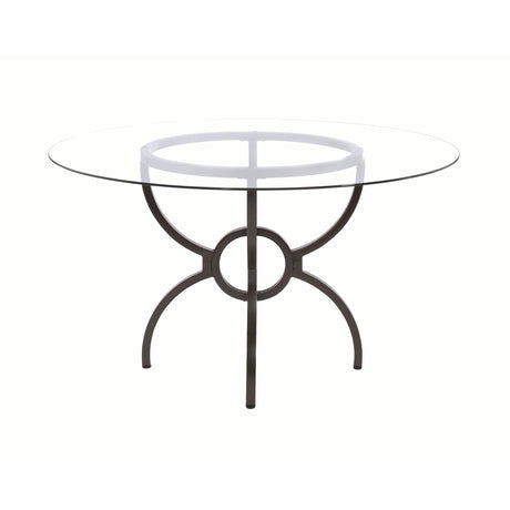  Coaster Furniture Aviano 108291 Dining Table IMAGE 3