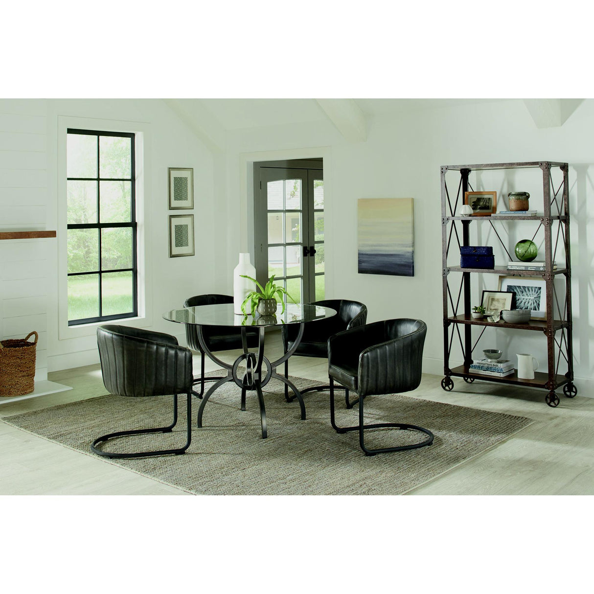  Coaster Furniture Aviano 108291 Dining Table IMAGE 7